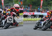 PON XIX Jabar : Setelah Jatuh Motorpun Tertukar kiri sebelum jatuh, kanan setelah jatuh