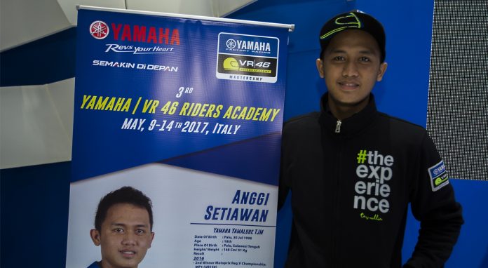 Anggi Setiawan Terpilih VR46 Riders Academy “The Master Camp #3”