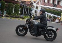 Honda CMX500 Rebel Big Bike Berdesain Asian
