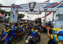 Ajang Pamungkas Suzuki Bike Meet 2017 Banjarmasin Diserbu Ratusan Bikers