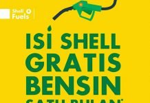 Promo! Isi bensin Shell dapat paket gratis bensin sebulan