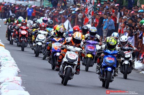 serunya road race Garut