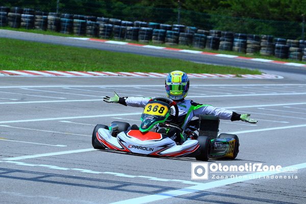 gaya lepas Prassetyo Hardja rayakan kemenangan