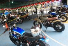 Puluhan Motor Custom Tampil Keren di Kontes ala Siswa SMA