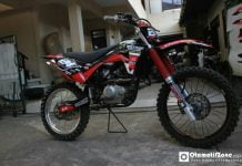Motor Pendatang Jawara OMR KLX Powertrack Asal Jogja