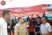 Penyelenggara IRC Sumatera Cup Prix di Introgasi Aswari