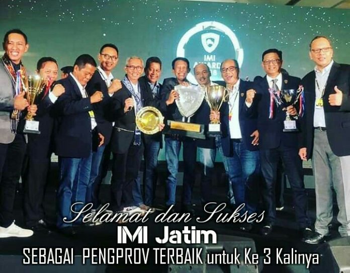 IMI Jatim 3 kali Pengprov terbaik