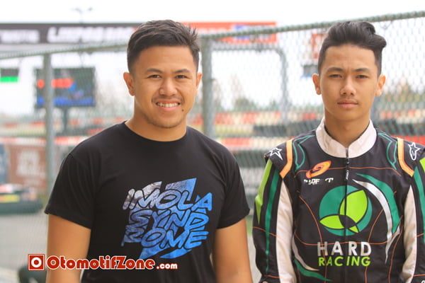 Senna SN (kiri) dan Prassetyo Hardja