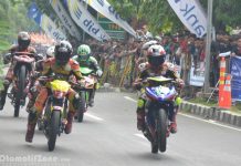 Cirebon Katon Championship 2019 : Sedikit Lengah Jelang Laps Akhir, Aris Anandi Gagal Raih Podium