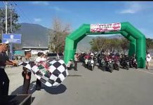 Wakapolda Sulawesi Tengah Resmi Lepas Touring Wisata Millennial Road Safety Festival 2019