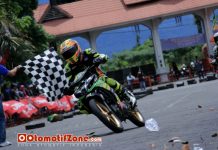 Road Race Bupati Rejang Lebong Cup Seri 1 : Bermodal Nekat, Beny Klep Kuasai MP6 Open