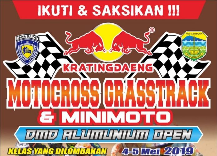 Grasstrack dan Motocross Cisempur Kabupaten Tasikmalaya 2019 DMD Aluminium Open