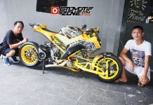 Honda Vario Bertampang Bumblebee Peraih The King di Ajang Manado Auto Contest 2019