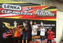 Perdana, Putra Pertama M.Nurgianto Ikut Balap Langsung Podium – Final Round Lenka MiniGP Cup Prix