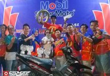 Bikers Day Matic Race 2019 Jambi : Tim IRC Tasya Kennard Hantarkan Wahyu Nugraha Jadi Juara Umum
