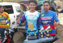 Opick Beke Gondol Juara Umum Senior Seri 1 Kejurnas Grasstrack Region 1B Tanjung Enim – Sumsel