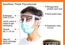GMA Product Series Luncurkan APD Pelindung Wajah Clear, Untuk Kurangi Resiko Covid-19
