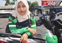 Ini Pesan Wanita Yang Menjadi Pengendara Ojek Online Asal Ciamis, Pada Hari Kartini