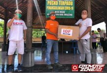 IOF Pengda Bali salurkan bantuan APD ke beberapa Puskesmas Bali