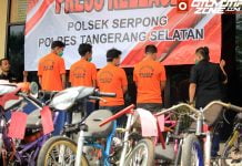Polsek Serpong Amankan Empat Tersangka Balap Liar