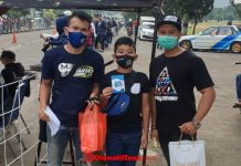 Bagikan 1000 Masker , RTP Peduli Otomotif