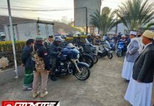 Kompak Euy, Bupati Ciamis & Wakilnya Riding Moge Saat Subuhan Bupati persiapan riding dengan Bikers Subuhan Galuh Ciamis