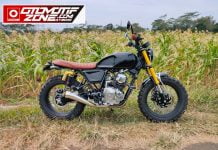 Yamaha Scorpio 2013 Kuningan : Scrambler Harian Akibat WFH