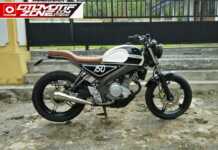 Yamaha Vixion 150 2016 Banjarnegara : Modif Custom Karena Pelampiasan