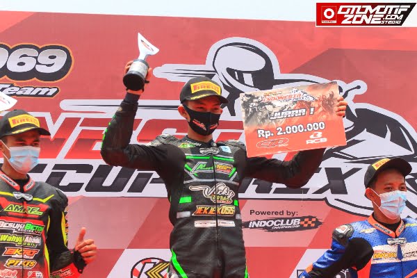 Duet Hafid Pratama - Aqsal Ilham Bawa AMRF BKRT Ponorogo Puncaki Podium Bebek Standar 2T 116cc Pemula ICP Subang