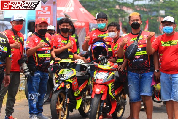 Duet Hafid Pratama - Aqsal Ilham Bawa AMRF BKRT Ponorogo Puncaki Podium Bebek Standar 2T 116cc Pemula ICP Subang