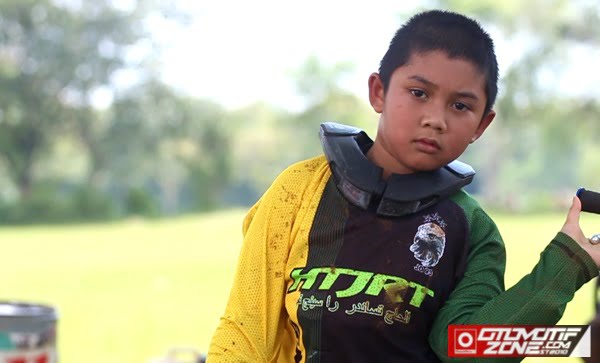 M. Kenzo Devandika Main Motocross, Akhirnya HTJRT Balap Dengan Si Buah Hati