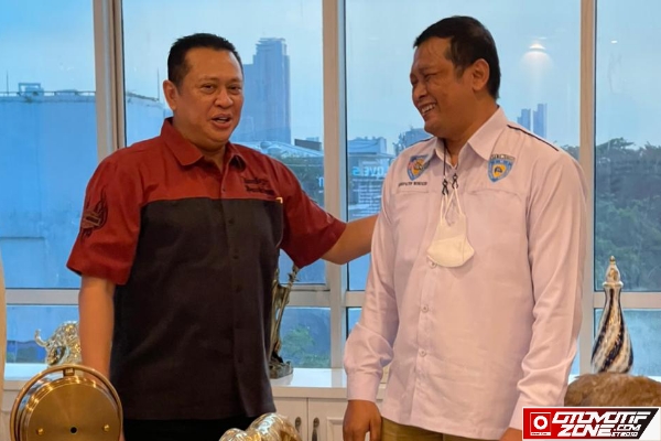 Silaturahmi Menemui Bamsoet, Ketua IMI Jateng Fritz Yohanes Bawa Agenda Ke Depan