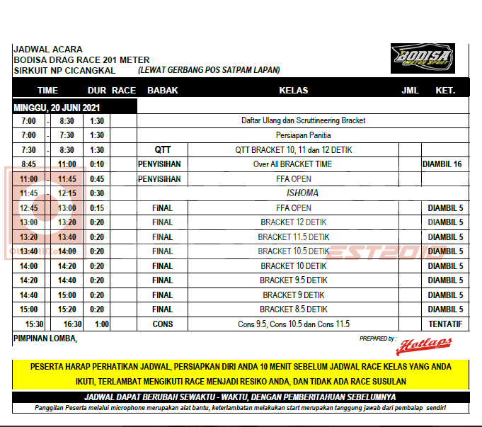 jadwal