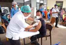 Fasilitasi Vaksin Massal, IMI Kalsel Ucapkan Terima Kasih Kepada Polda Kalsel