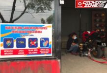 Salut Bagi Para Bengkel Umum Yang Masih Terapkan Protokol Kesehatan