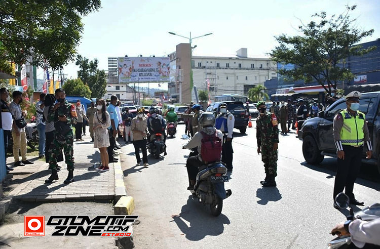 Simulasi tersebut juga guna mencegah penyebaran kasus baru Covid-19
