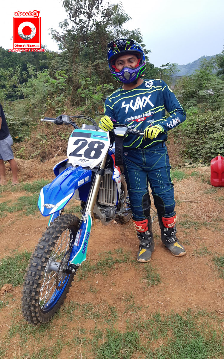 Dengan YZ250 Cua  tidak ada kendala lakukan rutinitas latihan