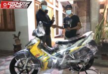Rekor? Suzuki Satria “Hiu” 120R Wong Temanggung Ini Laku 67 Juta