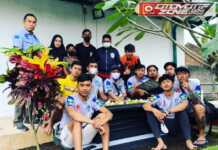 Atlet Balap Motor Jawa Barat, Ziarah ke Makam Afridza Syach