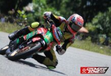Agung Septian Juara Umum 2Tak Piala Gubernur Bengkulu Open Road Race 2021