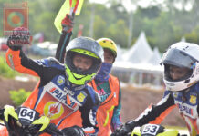 PON XX Papua : Tim Papua Juara Umum, Awhin Sanjaya Lakukan Selebrasi Kemenangan AWHIN SANJAYA