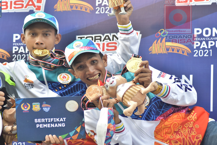 Kemenangan Keduanya, Melengkapi Tim Papua Juara Umum