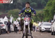 Borong Juara Sejak Awal Seri, Baskoro Juara Umum SE50cc BOS Junior Motocross