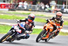 Intan Angkasa Road Race Timika : Belum Hoki, Nur Alfath Terhempas Diposisi Ketiga Nur Alfath