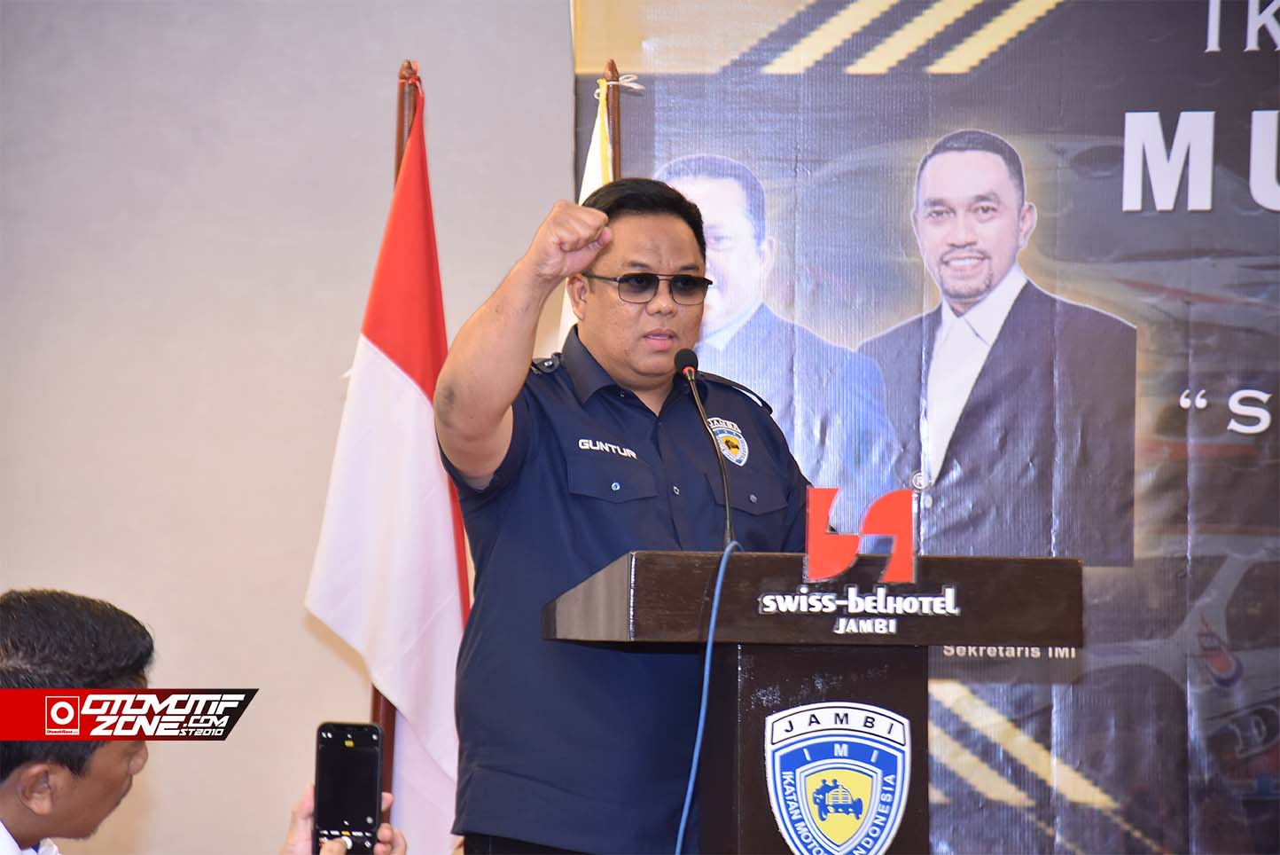 A.M. Guntur Muchtar Nahkodai IMI Jambi 