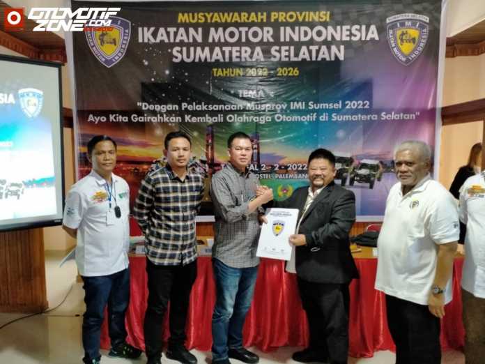 IMI Sumatera Selatan Ganti Ketua IMI Sumatera Selatan Ganti Ketua