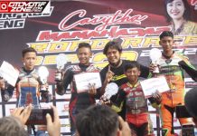 Pasukan Sekolah Balap Mons54 Serbu Podium Bebek Standar Pemula 150cc 16th Di Boyolali