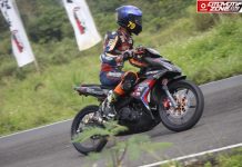 Abdul Gofar Sukses Menangkan Bebek 4T TU 150cc Pemula Tugu Muda Road Race Semarang