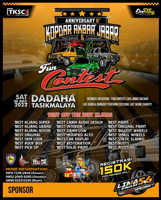 fun contest dengan berbagai kategori