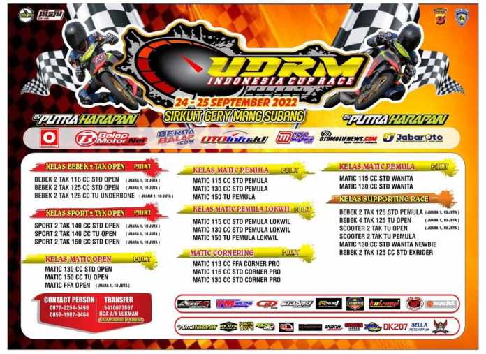 UDRM Indonesia Cup Race